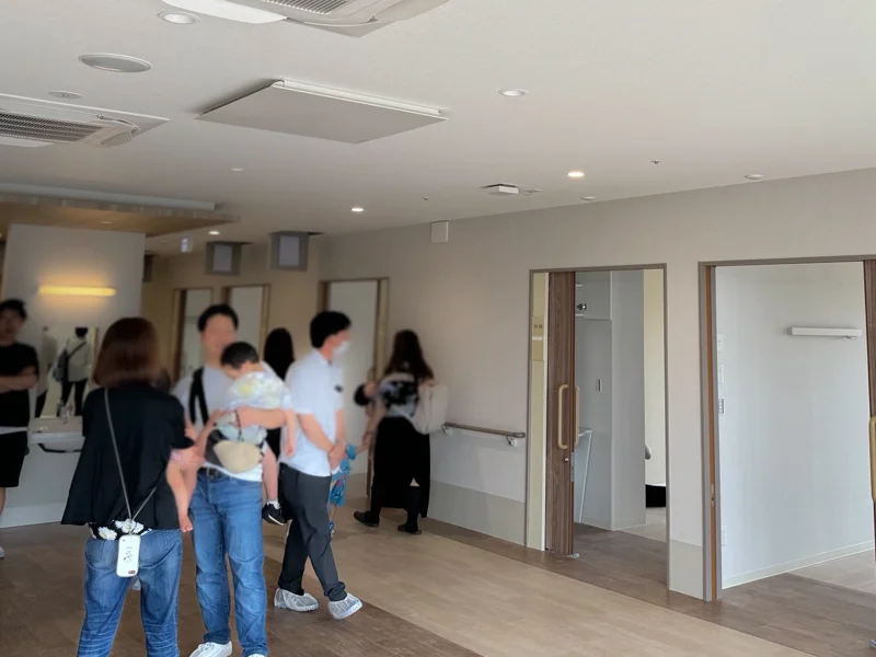 家族参加型現場見学会+バーベキュー大会の様子