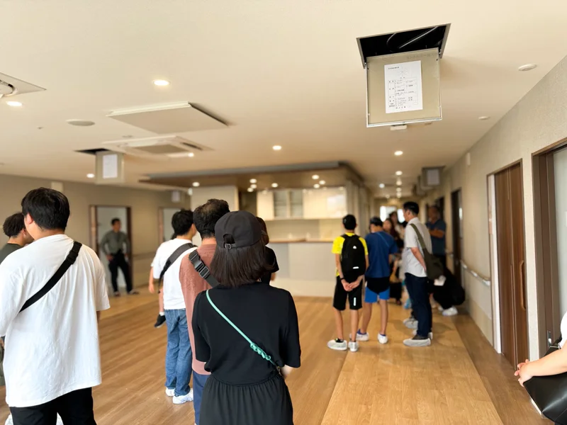 家族参加型現場見学会+バーベキュー大会の様子