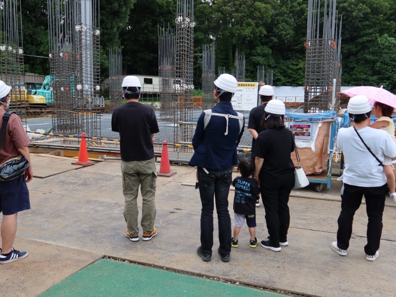 2025年家族参加型現場見学会＋バーベキュー大会の様子
